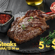 Load image into Gallery viewer, AAA Angus Beef Rib Steaks 12-14 oz - 5 for $85
