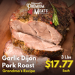 Load image into Gallery viewer, Premium Boneless garlic dijon pork roast