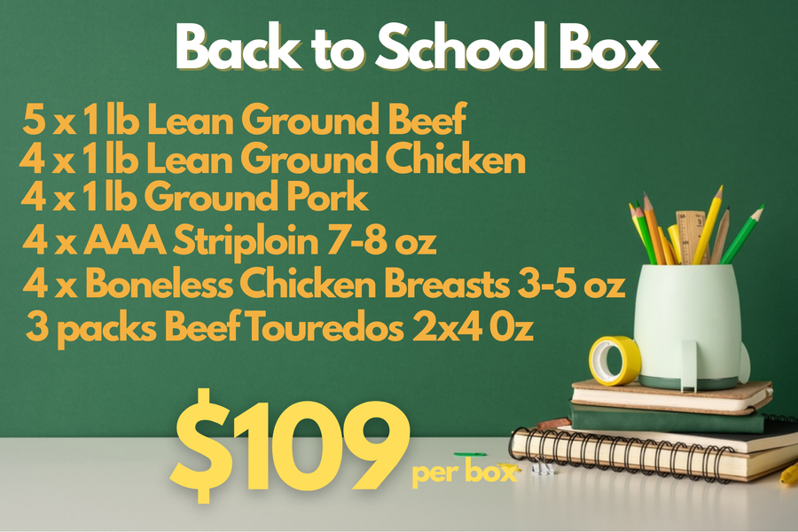 Back To School Box $109 per box