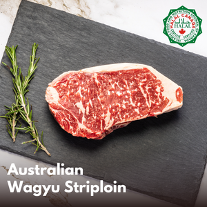 Australian Wagyu Beef Striploin Steak