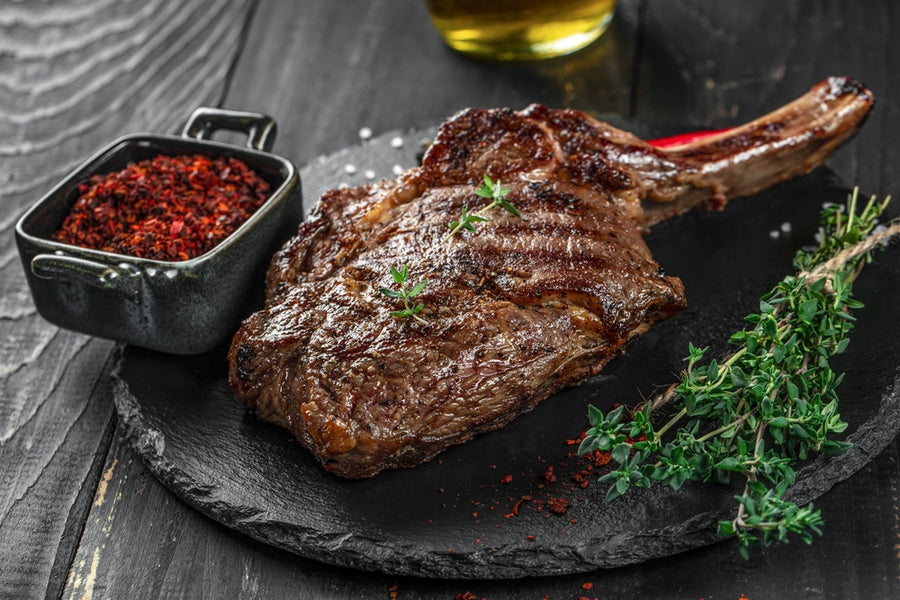 AAA Angus Beef Rib Steaks 12-14 oz - 5 for $85