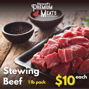 Stewing Beef (Hand Cut) - 1 lb