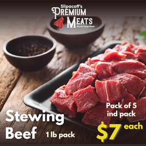 Stewing Beef (Hand Cut) $7 each
