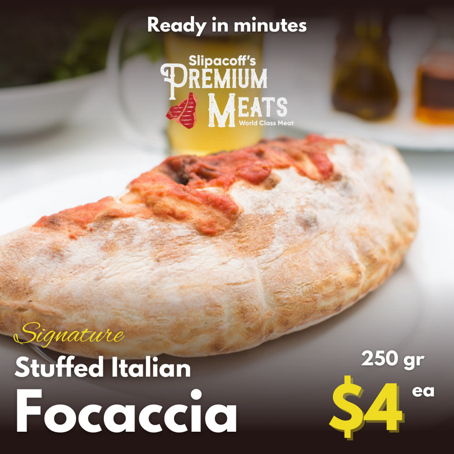 Signature Italian stuffed Foccacia