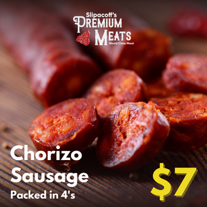 Chorizo Sausage packed 4