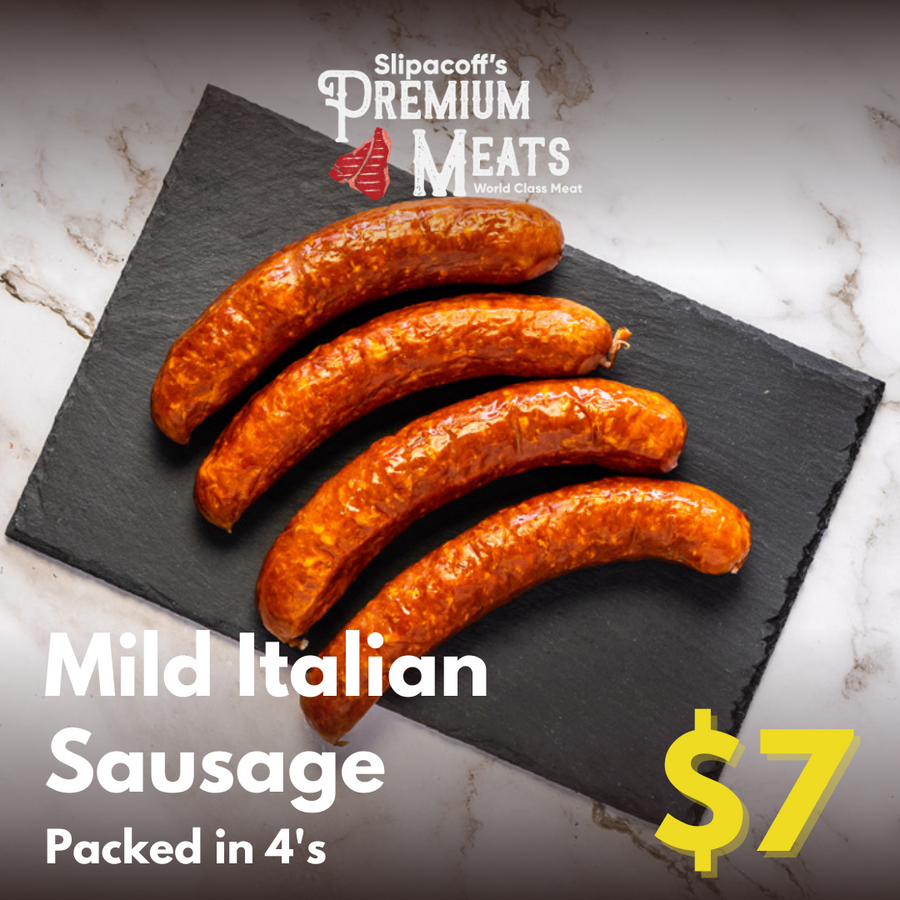 Mild Italian Sausage packed 4